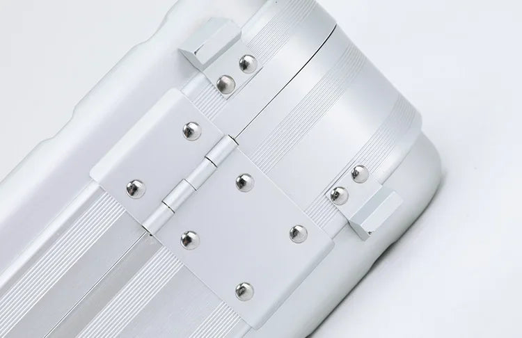 13”15 Inch New Aluminum Briefcase Toolbox Laptop case Business Box With Lock - Gallery image 7