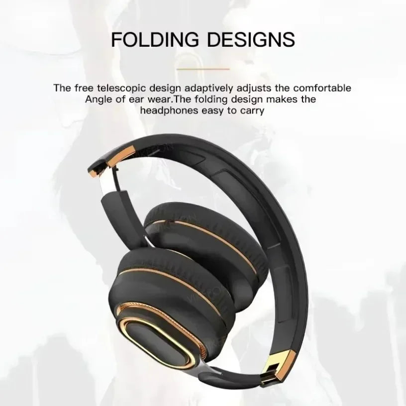 H7 Tv Bluetooth Headphone Wireless Headphone With USB Adaptor Headset Noise Cancelling Stereo Bass Earphone Foldable for TV PC - Features and Specifications
