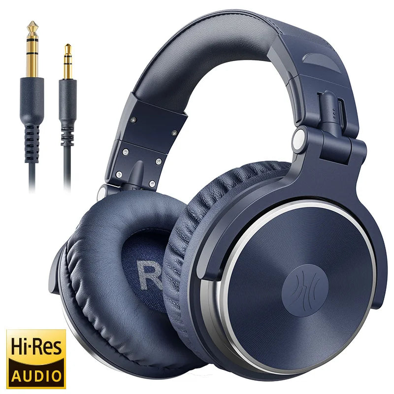 Oneodio Pro 10 Wired Studio Headphones Stereo Professional DJ Headphone with Mic Over Ear Monitor Earphones Bass Headsets - Features and Specifications