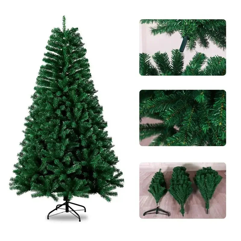 2.1MChristmas Tree Decoration Artificial Christmas Tree Decoration Tre - Side View