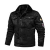 2023 Pu Jacket Men Thick Warm Military Bomber Tactical Leather Jackets - Main View