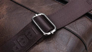 Multiple Pockets Briefcase Men's Large Capacity Office Shoulder Bag