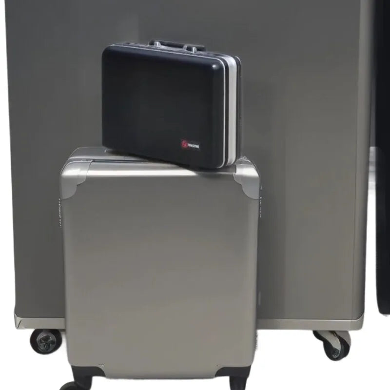 ABS+PC Combination Lock Briefcase - Lightweight Business Travel Laptop Bag, Secure Hand Carry Carry- - Gallery image 9