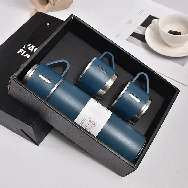 500ML 304 Stainless Steel Vacuum Insulated Bottle Set Office
