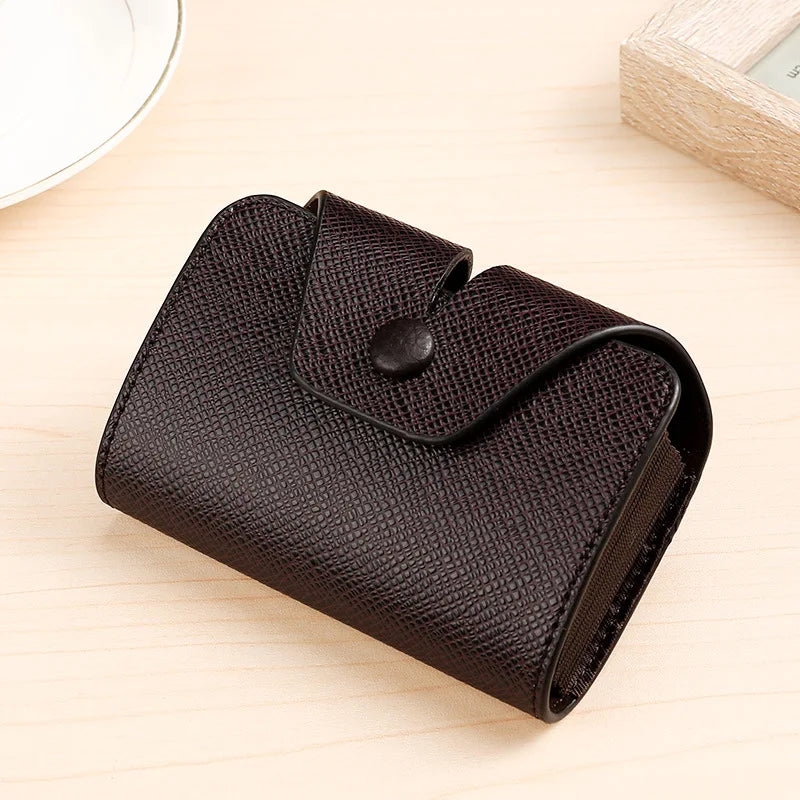 Men Credit Card Holder Leather Purse for Cards Case Wallet for