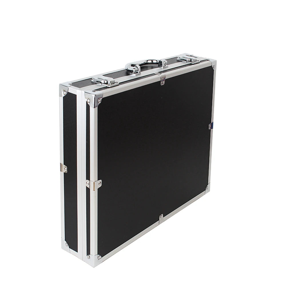 Tool Box Aluminum Instrument Case Storage Box Portable Equipment Toolbox Organizer Boxes Large Hard  - Additional view