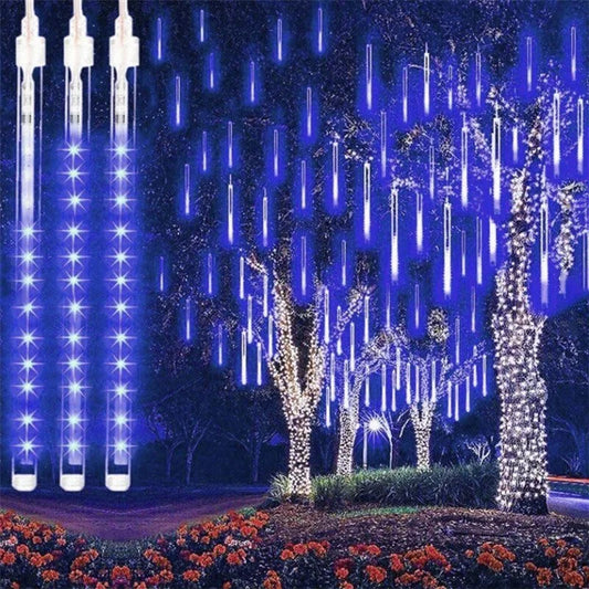 Christmas LED Meteor Garland Festoon Holiday Strip Light Outdoor Water - Main View