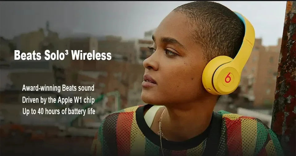 brand Beats SOLO3 Bluetooth Headset Wireless Headphone 360Degree Surround HIFI Sound Music Gaming He - Gallery image 7