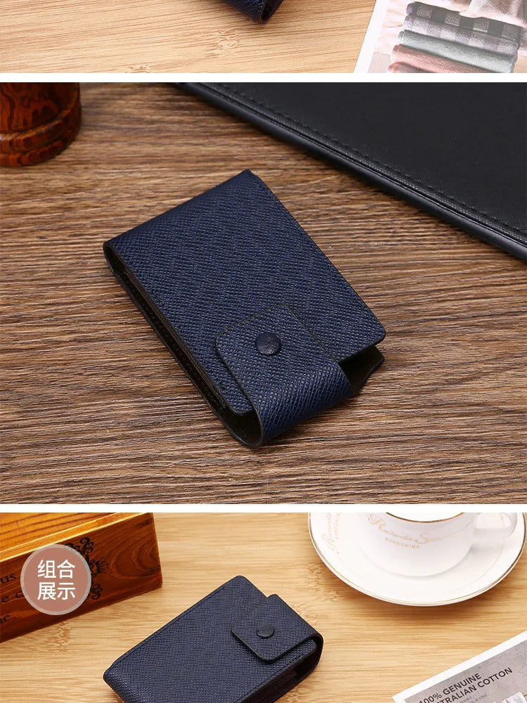 Men Credit Card Holder Leather Purse for Cards Case Wallet for
