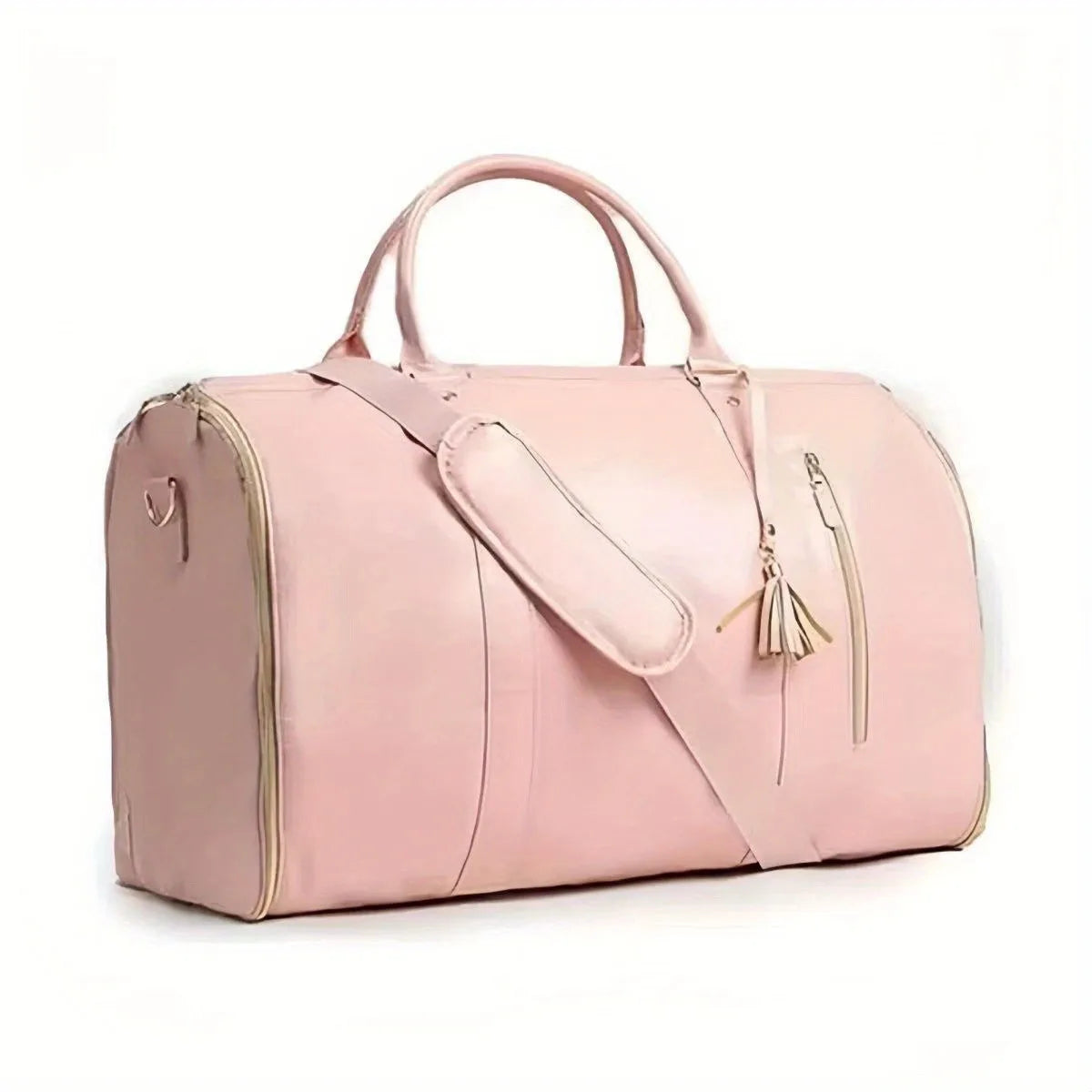 Large Capacity Travel Duffle Bag Women's Handbag Foldable Suit Bag