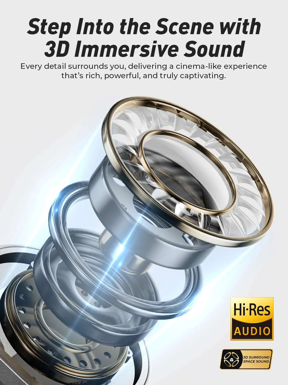 iKF Rona Vintage Fashion 42dB Active Noise Cancellation Headband