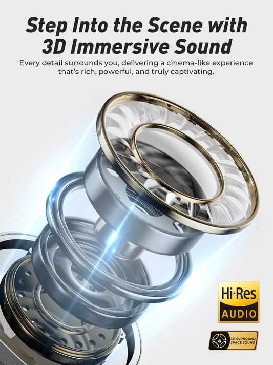 iKF Rona Vintage Fashion 42dB Active Noise Cancellation Headband