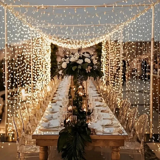 Christmas Light Party Birthday Wall Decoration LED 8 Mode 3/6M Garland - Main View