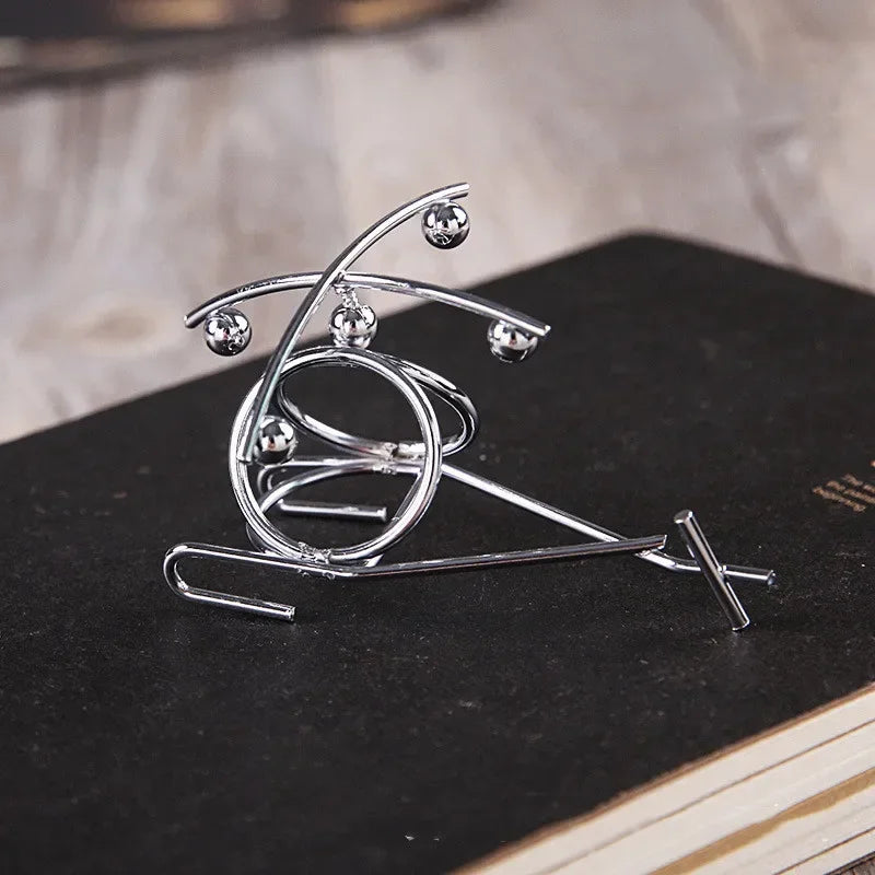 Balance Ball Newton Pendulum Ball Men Iron Man Cradle Creative