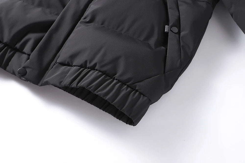 Men Parkas Thick Warm Hooded Coat Cotton-padded Puffer Jacket Man Casual Quilted Jacket Autumn Winte - Gallery image 10