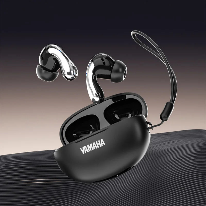 YAMAHA New Wireless Bluetooth Earphones Digital Display Call