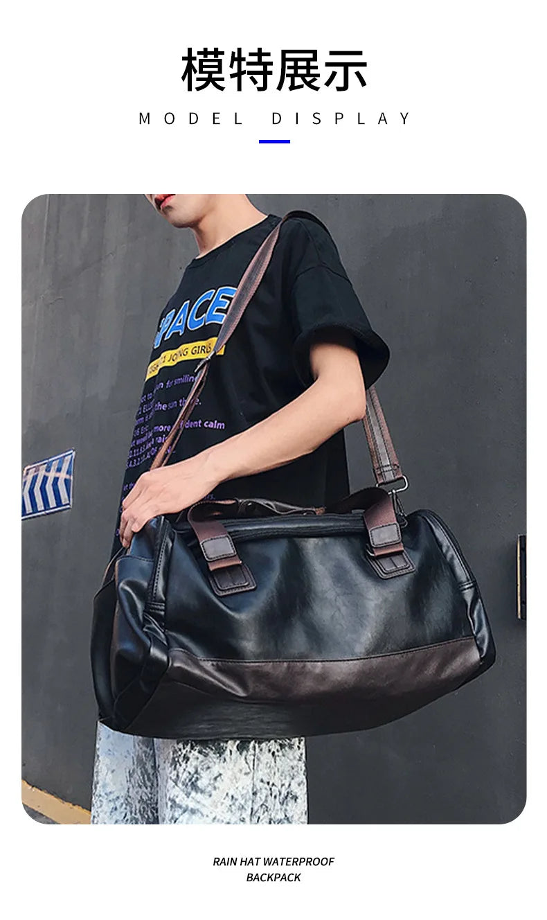 Tilorraine 2025 new men's travel bag, handbag, shoulder large